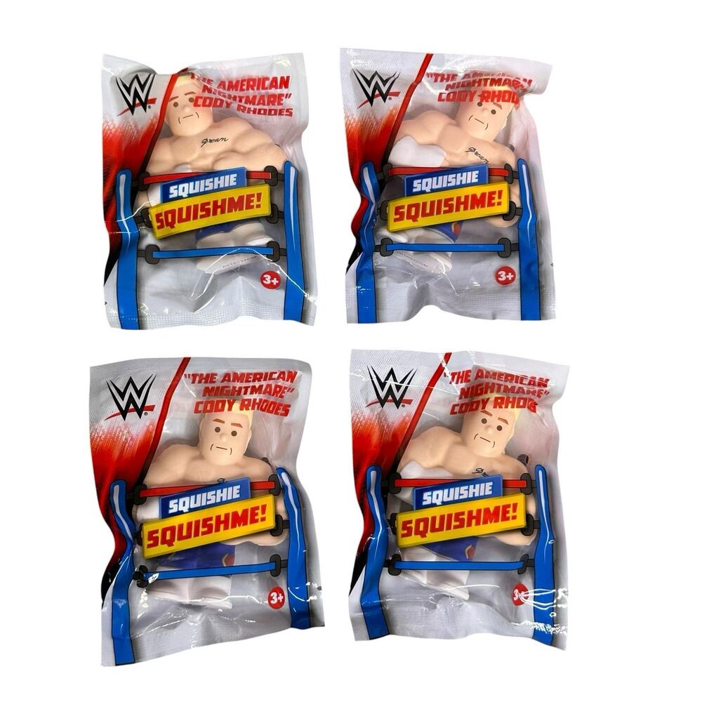 WWE Squishie Squishme Cody Rhodes Figure New